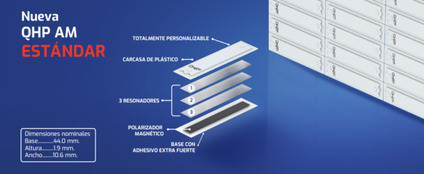 Etiqueta Antirrobo Autoadhesiva AM58KHz - Standard - Caja con 5000 Etiquetas - Image 2