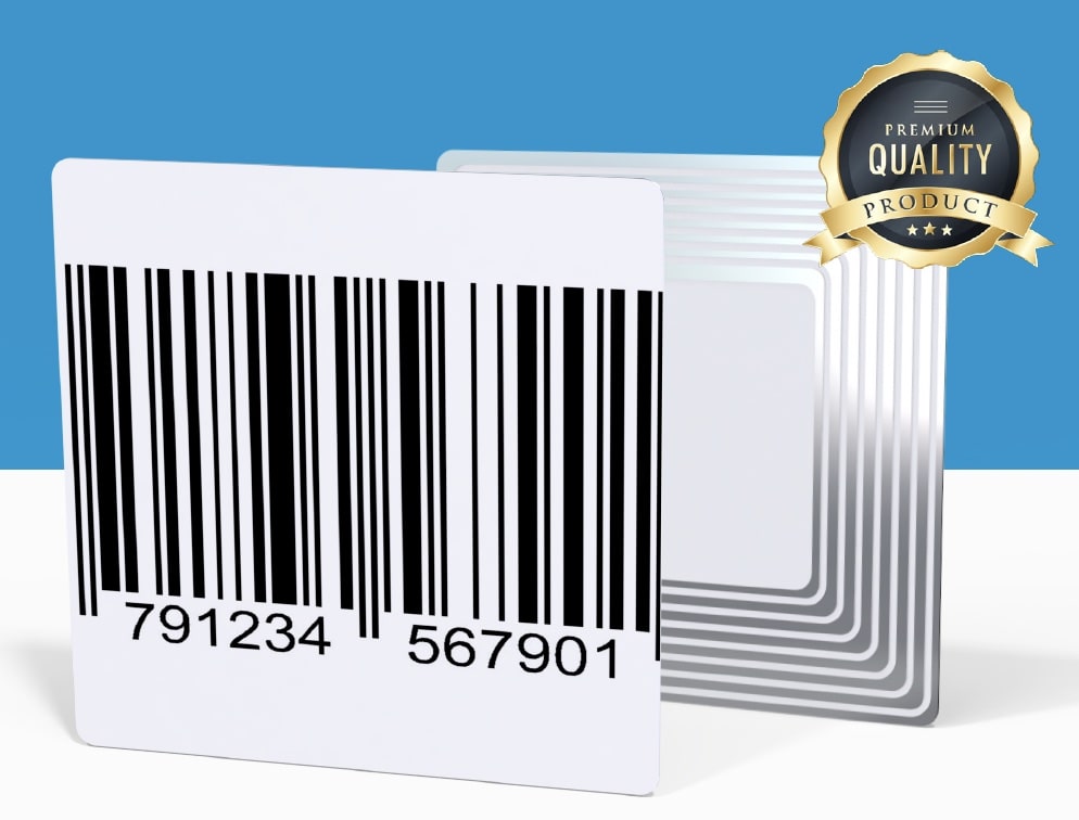 Etiquetas antirrobo autoadhesivas